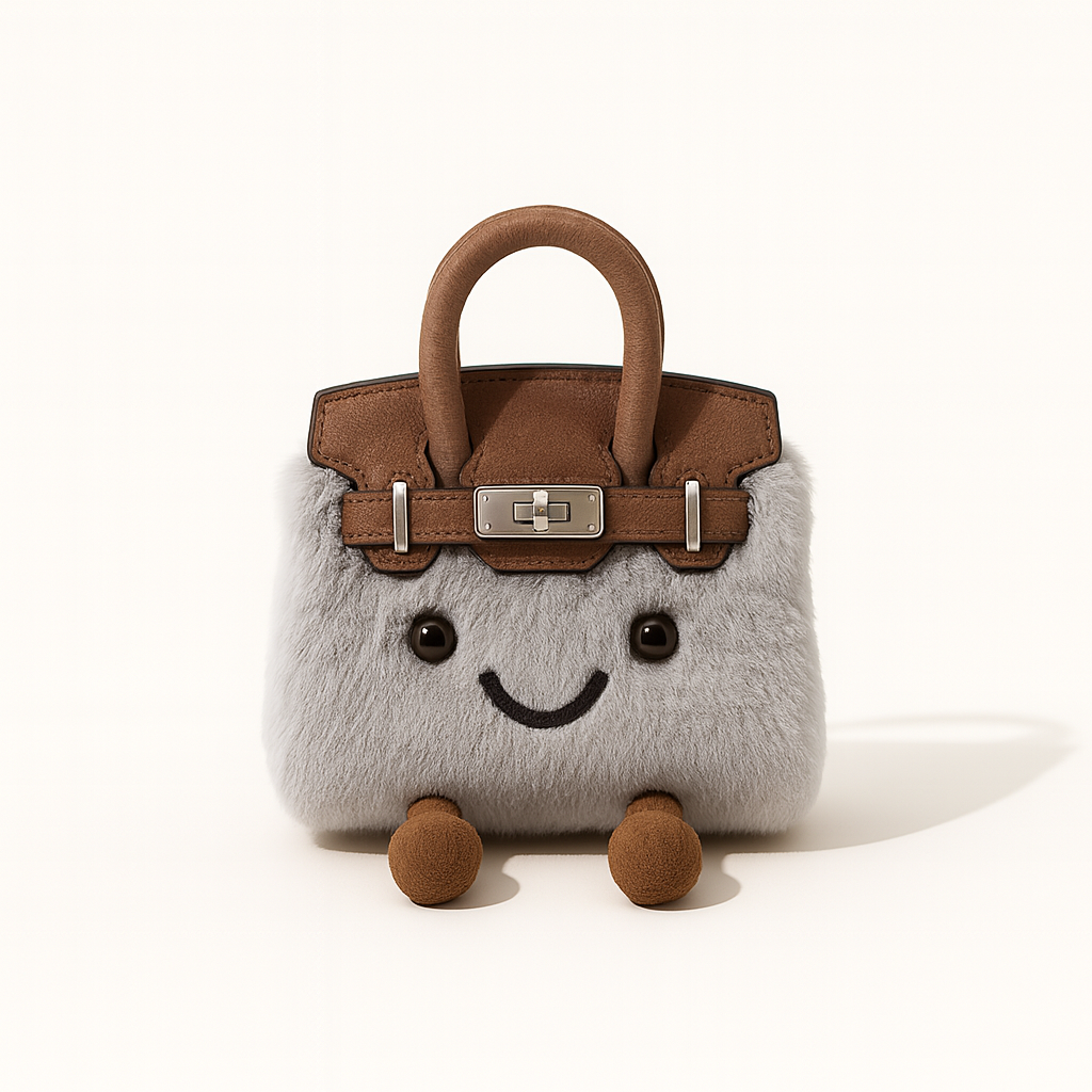 Fluff BK Bag🩶Ash Cloud☁️