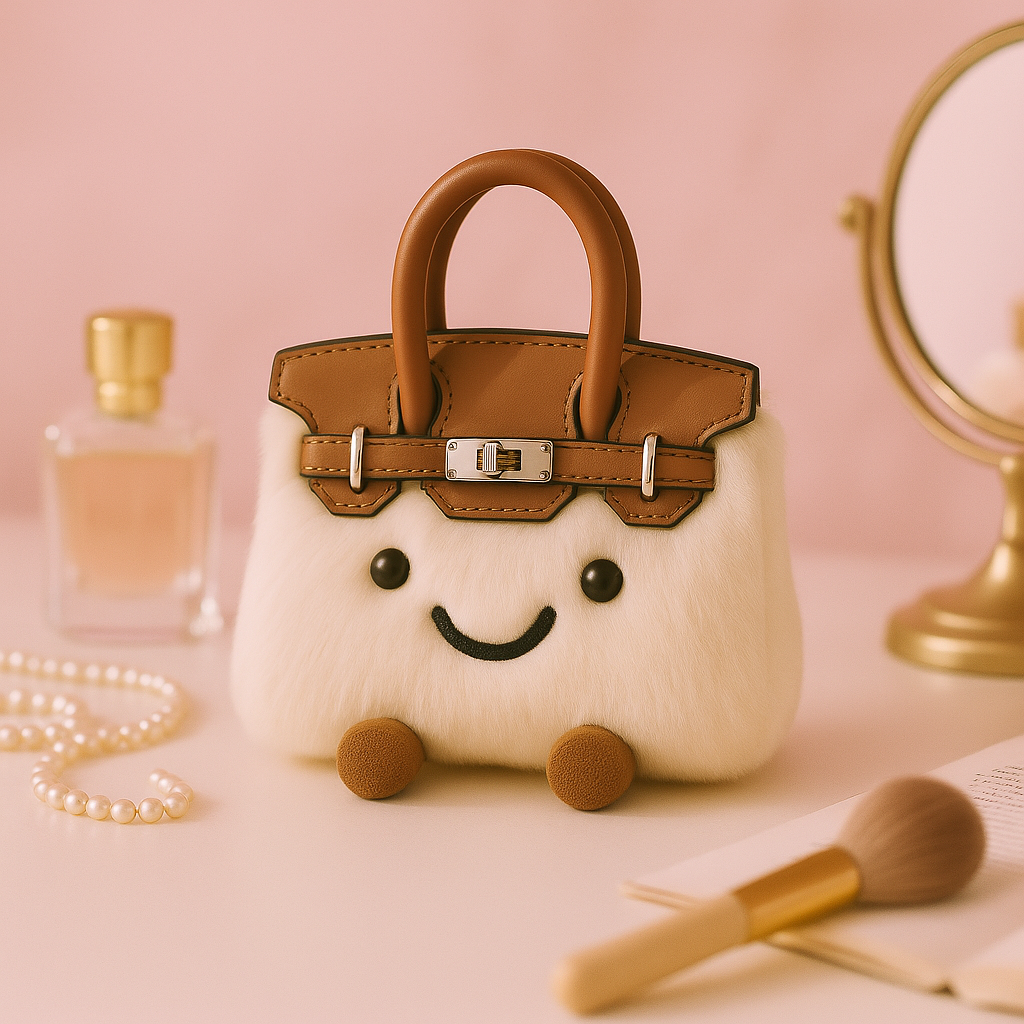 Fluff BK Bag🤍Vanilla Cloud☁️