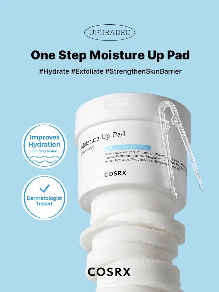 COSRX One Step Moisture Up Pad (70 Pads)