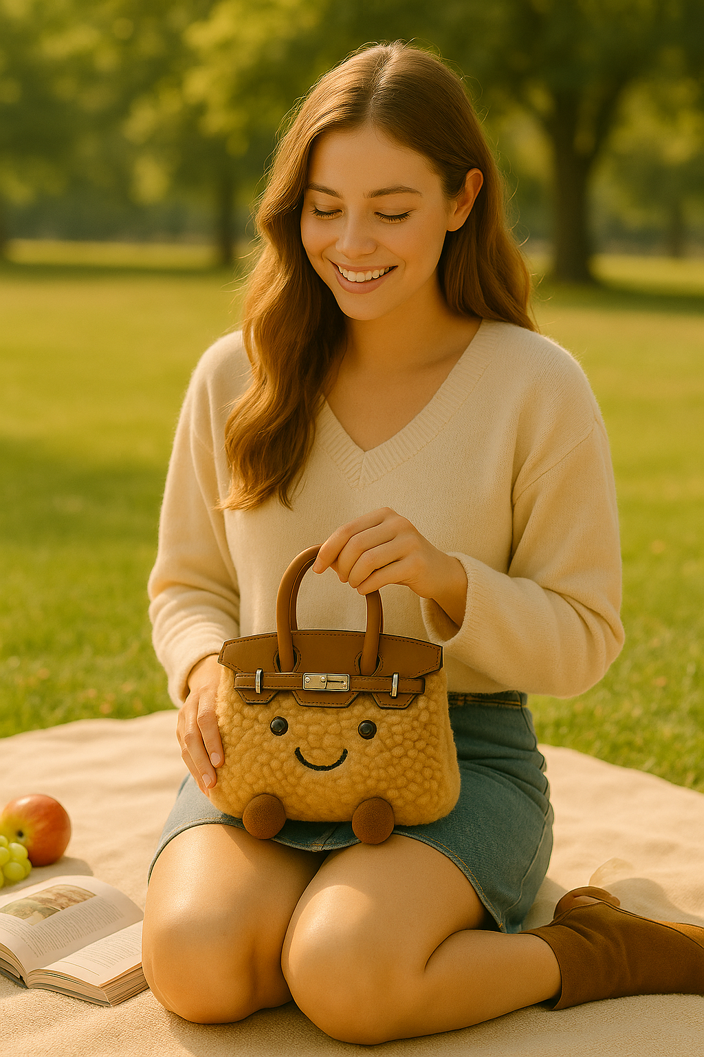 Fluff BK Bag🍬Toffee Cozy🍯