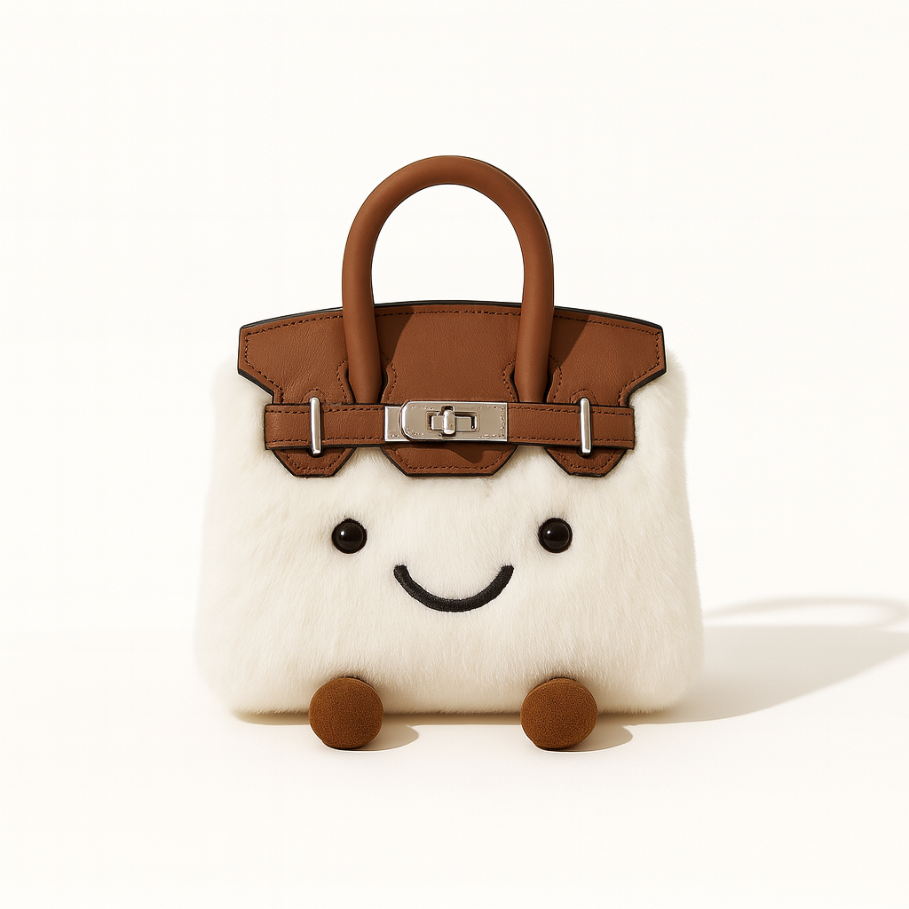 Fluff BK Bag🤍Vanilla Cloud☁️