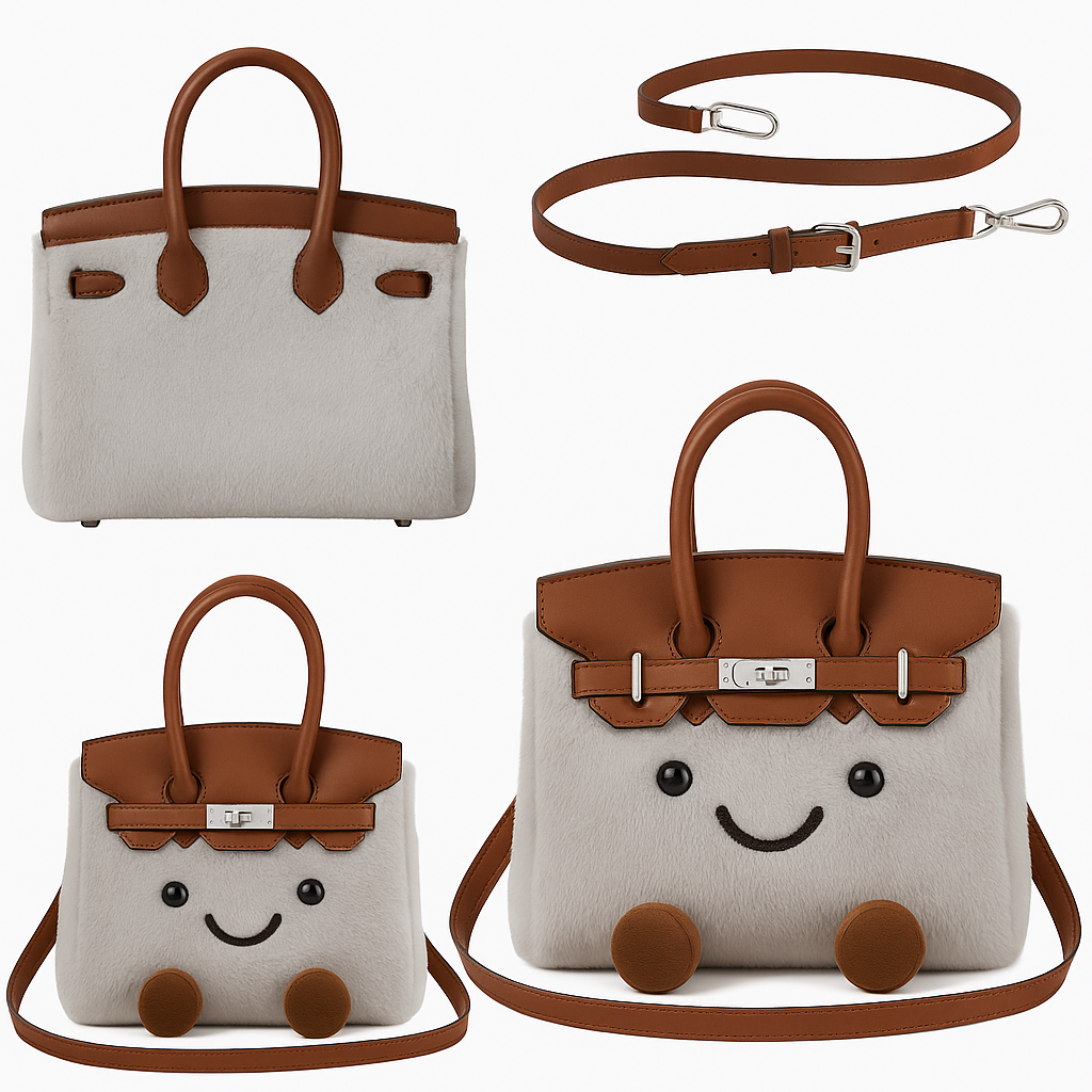 Fluff BK Bag🩶Ash Cloud☁️