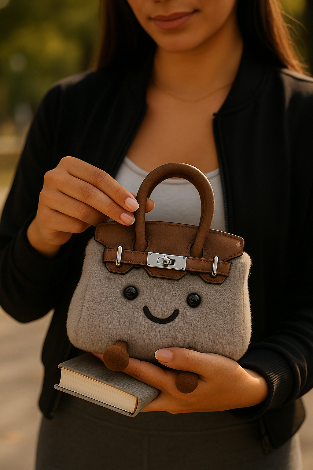 Fluff BK Bag🩶Ash Cloud☁️