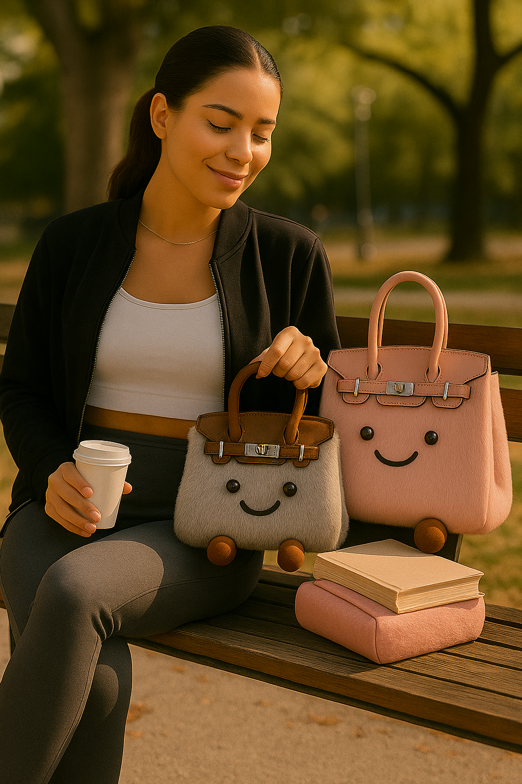 Fluff BK Bag💗Rosy Dream🌸