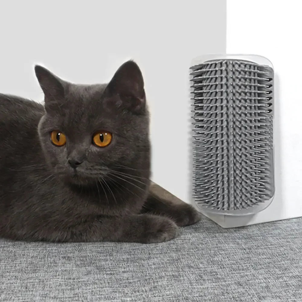Cat Corner Brush Massager