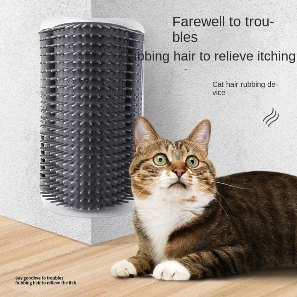 Cat Corner Brush Massager