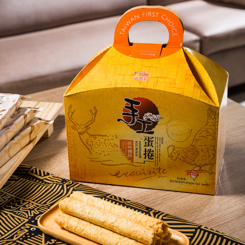 Fu Yi Shan Handmade Egg Rolls - Original / 福義軒 手工蛋捲禮盒-原味機能